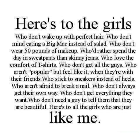 Girls like me... - Quotes Photo (38527906) - Fanpop