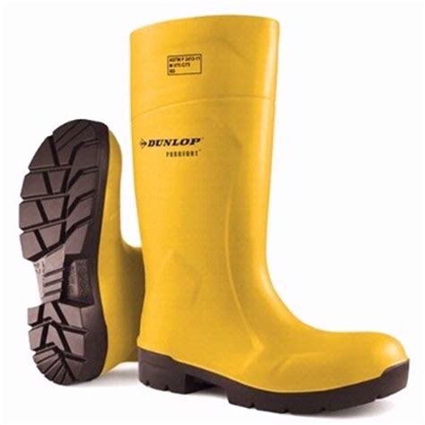 Dunlop® Yellow FoodPro Purofort® MultiGrip Safety Toe Boot, Mfg# EA61231 - Durawear.com