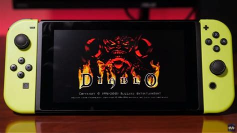 The original Diablo is playable on the Nintendo Switch thanks to source code engineering