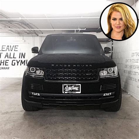 Khloe Kardashian Gets Her Range Rover Wrapped in Velvet: Instagram