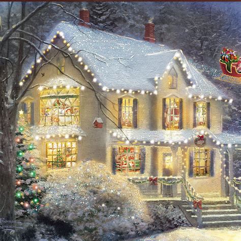 Image result for thomas kinkade | Christmas scenes, Thomas kinkade christmas, Christmas images