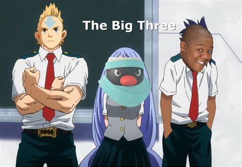 They call them the "Big Three" : r/Animemes