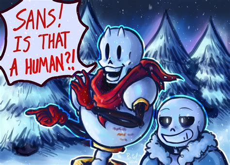 ArtStation - Sans & Papyrus