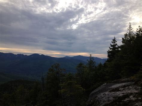 Sun setting over Adirondack Peaks, New York image - Free stock photo ...