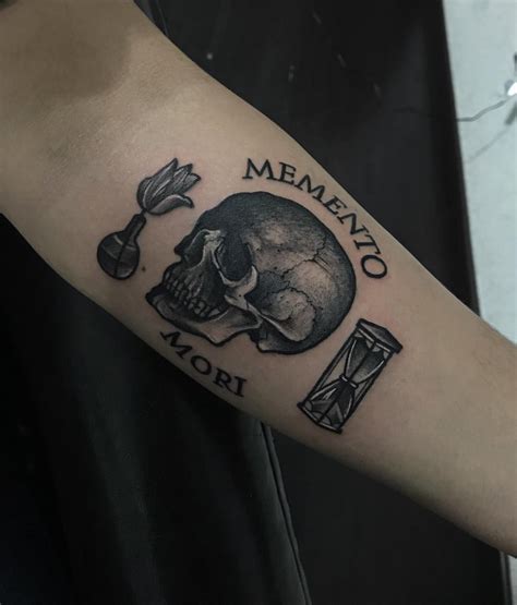 Memento Mori Skull Tattoo - Printable Kids Entertainment