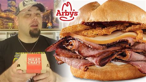 Arby's Smokehouse Brisket Review - YouTube