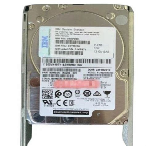 IBM LENOVO 01YM238 - Lenovo Storage V3700 V2 2.4TB 2.5in 10K HDD at Rs 24000 in Hyderabad