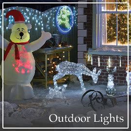 Christmas Lights - Indoor & Outdoor, Tree Lights | The Range