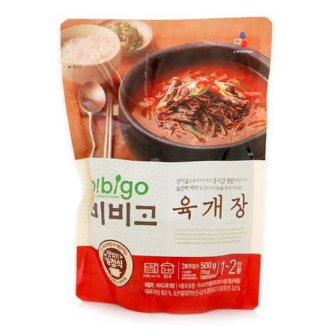 [CJ CHEILJEDANG] Bibigo Yukgaejang (Spicy Korean BBQ flavor Soup) 500g | Shopee Malaysia