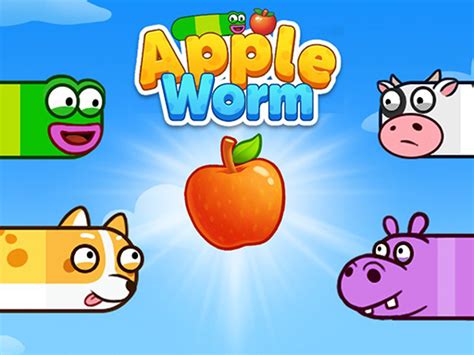 Apple Worm - Play Free Game Online at MixFreeGames.com