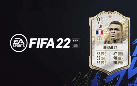 FIFA 22 Ultimate Team: Marcel Desailly Prime Icon card