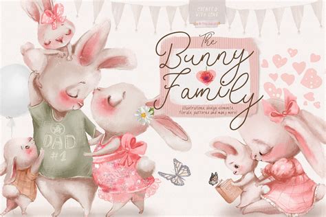 The Bunny Family - Design Cuts