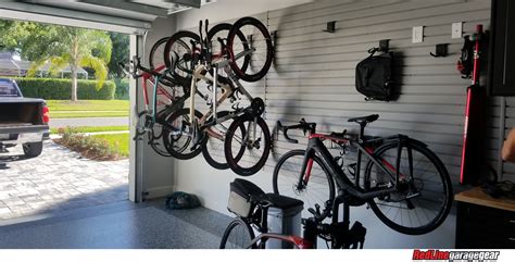 Garage Bike Storage Solution For A Dedicated Cyclist In Central Florida