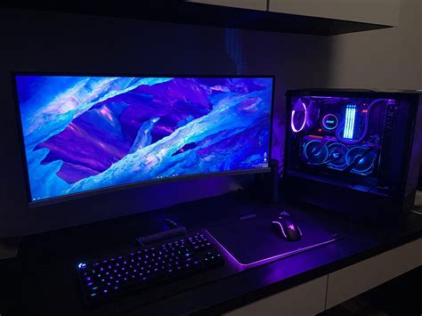 Generic NZXT desktop setup. Cable management isnt that great because I ...