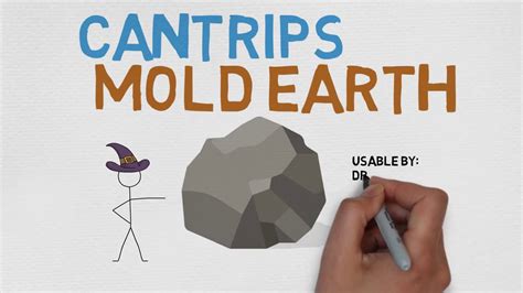 CANTRIP #25: Mold Earth (5E) - YouTube