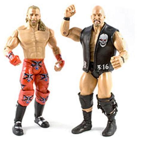 Shawn Michaels vs. Stone Cold Steve Austin | WrestlingFigs