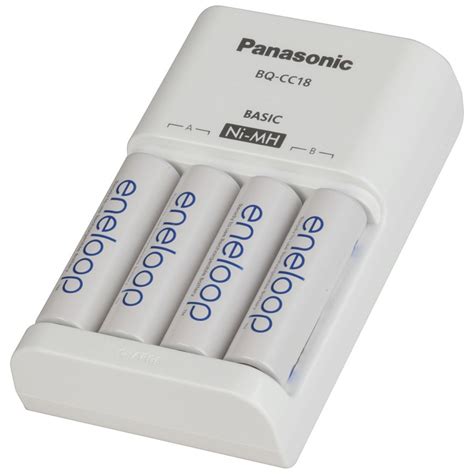 Panasonic Ni-MH Battery Charger with 4 Eneloop Batteries Australia - Little Bird