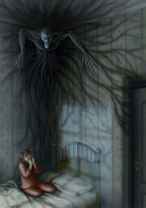 Night terrors by Urchina on DeviantArt | Dark creatures, Scary art, Creepy art