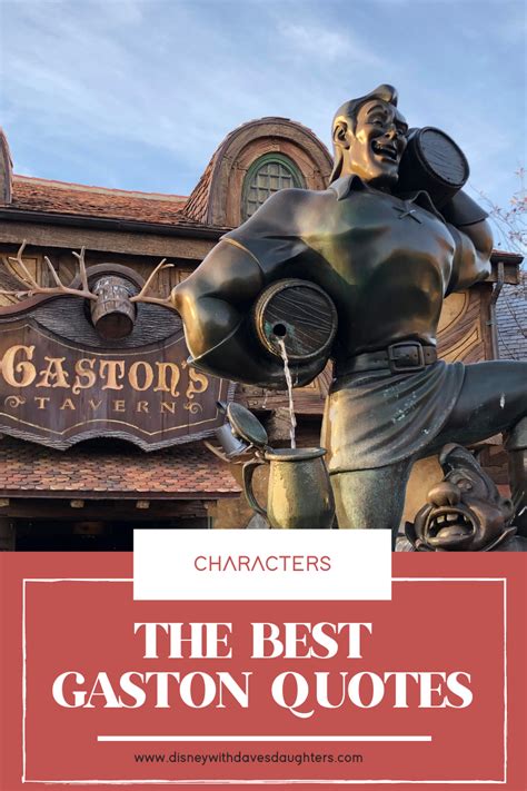 The Best Gaston Quotes (Beauty and the Beast)