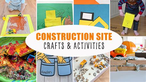 30+ Construction Site Activities for Kids - Happy Toddler Playtime