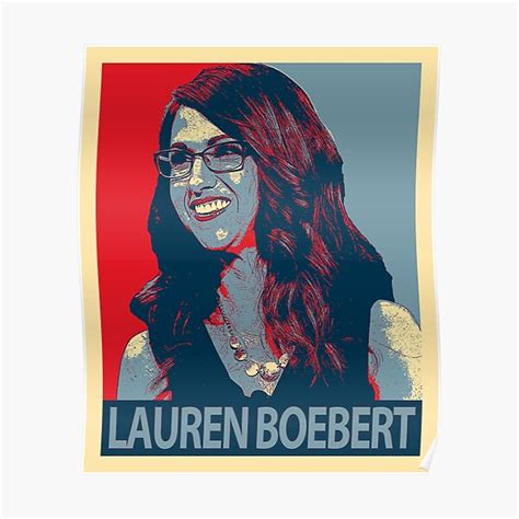 "Lauren Boebert" Poster by Hornetdesign | Redbubble