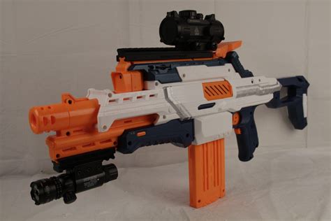 3D Printed Nerf to Picatinny Top Rail Mount for Nerf Gun
