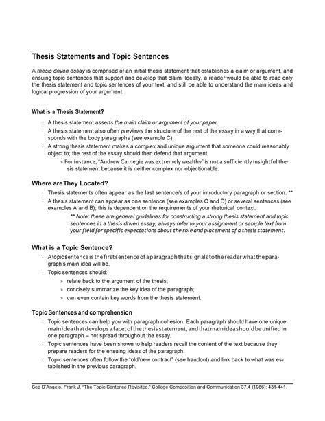 💐 Where is the thesis in an essay. Discover Where Thesis Statement Is Located In An Essay. 2022 ...