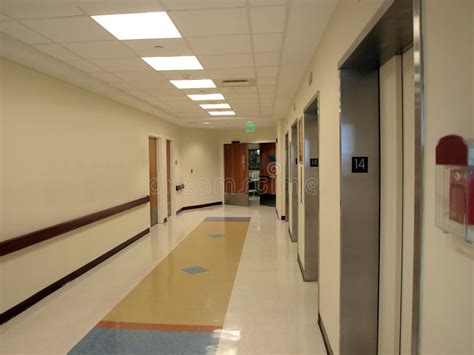 Hospital Hallway stock photo. Image of hallway, health - 7066242