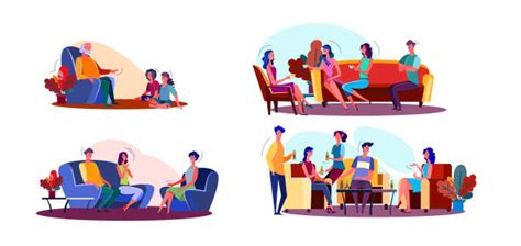 Family Meeting Illustrations, Royalty-Free Vector Graphics & Clip Art ...