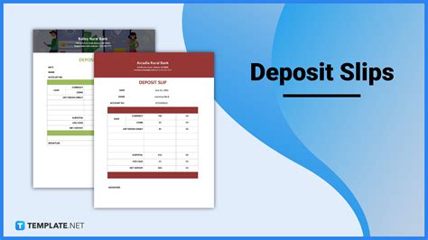 Deposit Slip - What is a Deposit Slip? Definition, Types, Uses | Free ...