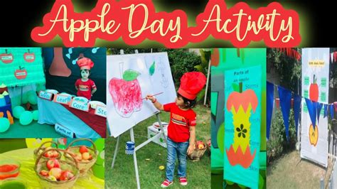 Apple Day Activities | Fruit | Apple Day celebrations | Kids Activity ...