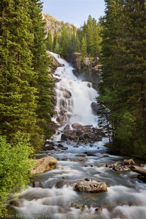 Hidden Falls | Grand Teton National Park, Wyoming. | Ron Niebrugge ...