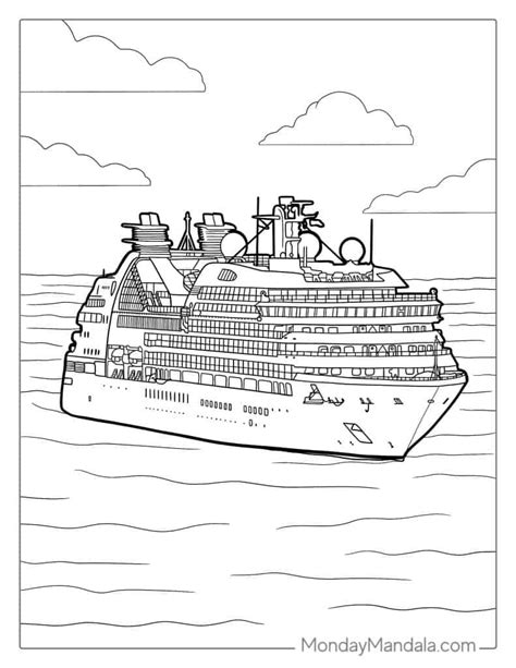 Haut 31+ imagen cruise ship coloring pages - fr.thptnganamst.edu.vn