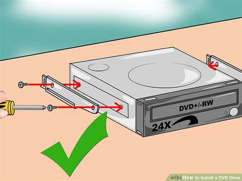 3 Ways to Install a DVD Drive - wikiHow