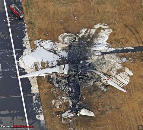 Japan Airlines A350 plane collides with Coast Guard plane at Haneda ...