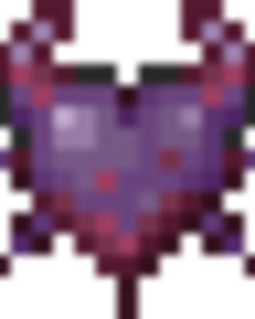 Let’s make the demon heart from terraria guys : place