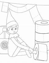 Toilet Paper Coloring Page sketch template