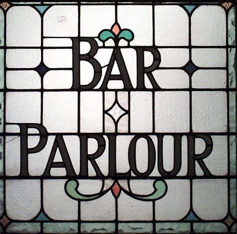 Three English, Victorian Leaded Glass Pub Signs For Sale at 1stDibs