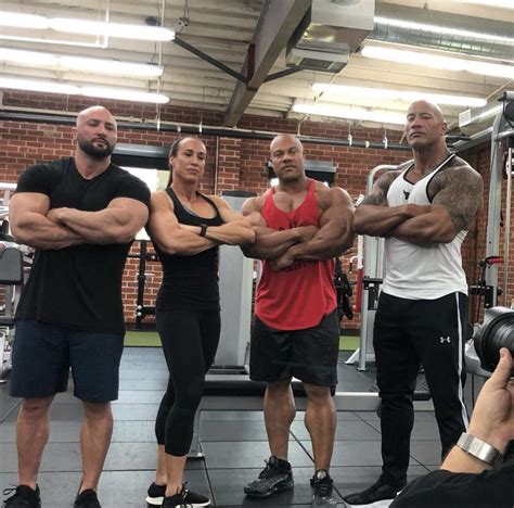 The rock really is huge... making MR O look smalls : r/bodybuilding