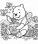 21 Winnie The Pooh And Friends Coloring Pages Free Unique  Disney sketch template