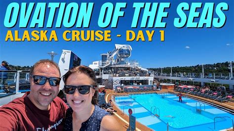 Ovation of the Seas Alaska Cruise - Sail Away From Seattle - VLOG Day 1 - YouTube