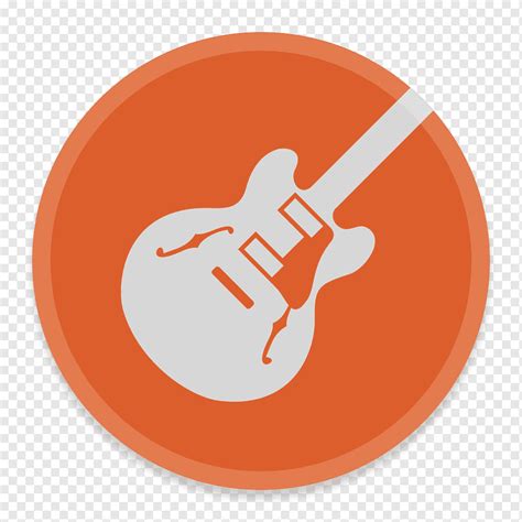 العلامة التجارية الشعار البرتقالي ، GarageBand, برتقالي, شعار, باد png