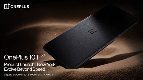 The OnePlus 10T is officially launching early next month - Android Authority