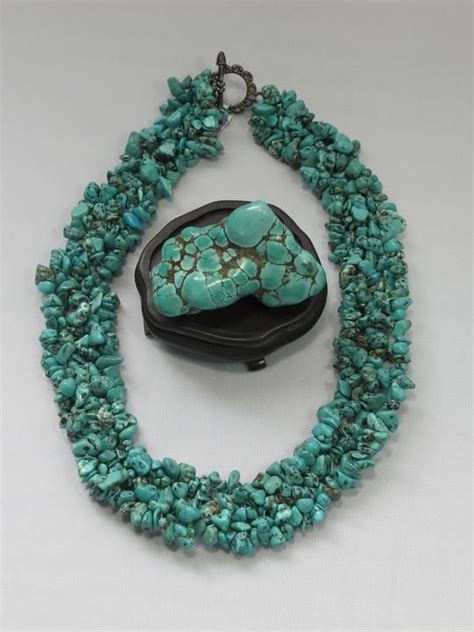 Beaded Turquoise Necklace