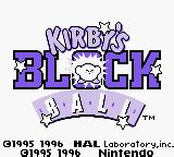 Buy Kirby's Block Ball for GAMEBOY | retroplace