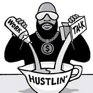 Rick Ross Work Talk Hustlin' Blank Template - Imgflip