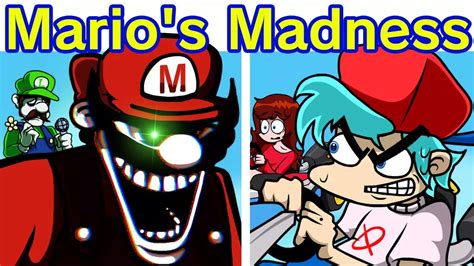 FNF VS Mario's Madness - Play Online & Download MOD