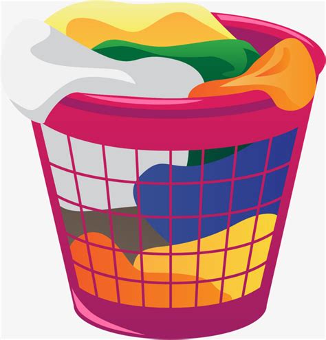 Clipart Plastic Laundry Basket