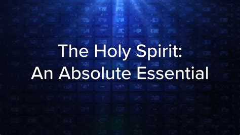 Charles Stanley - The Holy Spirit, An Absolute Essential » Online ...