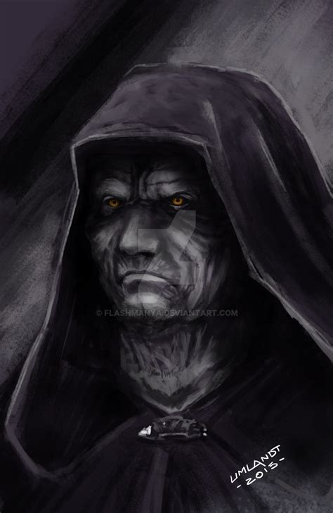 Darth Sidious sketch by Flashmanya on DeviantArt